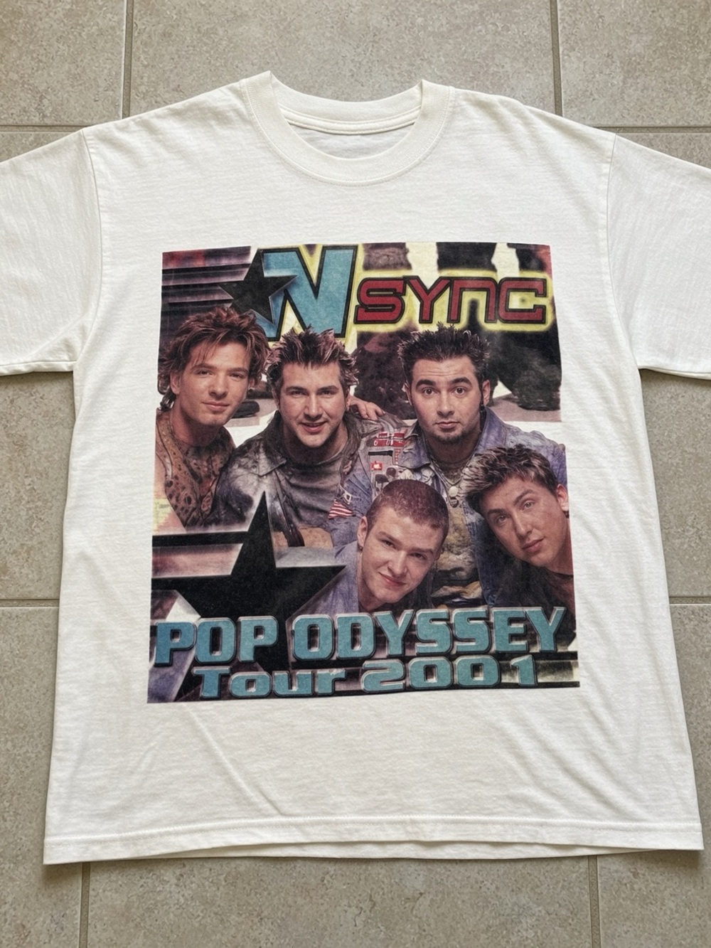 *NSYNC Pop Odyssey Tour 2001 T-shirt